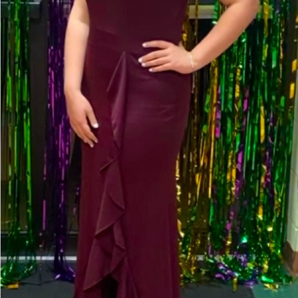 Burgundy Formal Dress